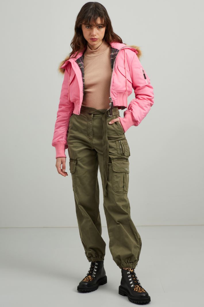 Giacca imbottita - ROSA - Fashion Market