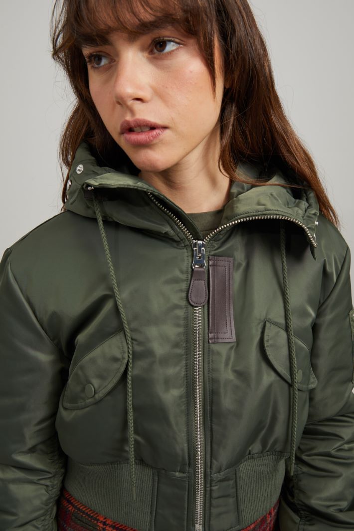 Giacca imbottita - VERDE MILITARE - Fashion Market - 3