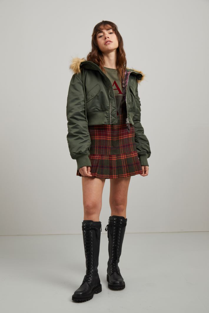 Giacca imbottita - VERDE MILITARE - Fashion Market