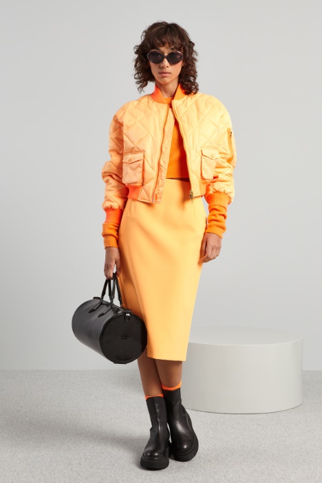 Imbottito corto in duchesse - Fashion Market