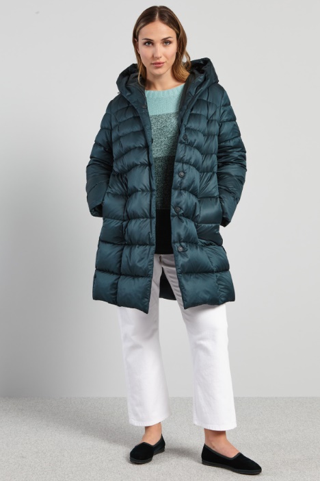 Piumino in raso tecnico - Fashion Market