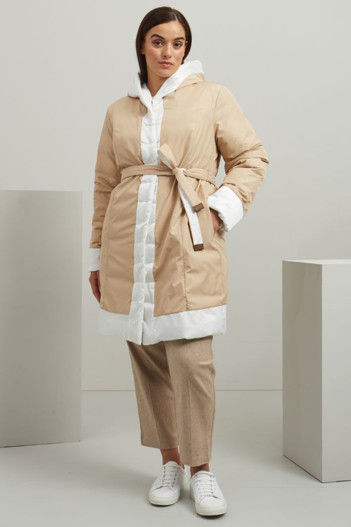 Piumino reversibile  - BIANCO GHIACCIO - Fashion Market - 2