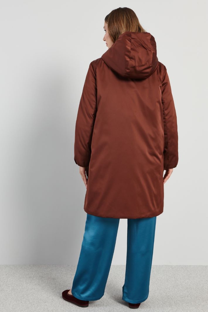 Imbottito in duchesse tecnica - RUGGINE - Fashion Market - 4
