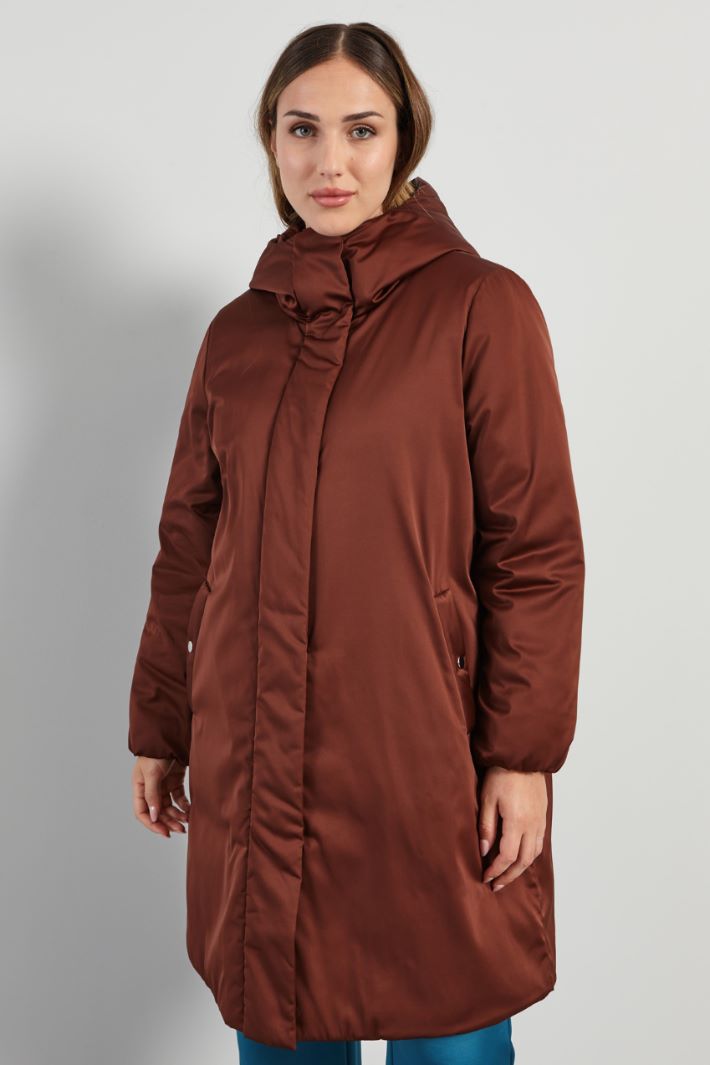 Imbottito in duchesse tecnica - RUGGINE - Fashion Market - 2
