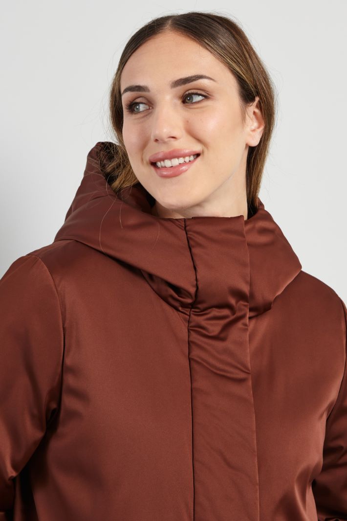 Imbottito in duchesse tecnica - RUGGINE - Fashion Market - 3