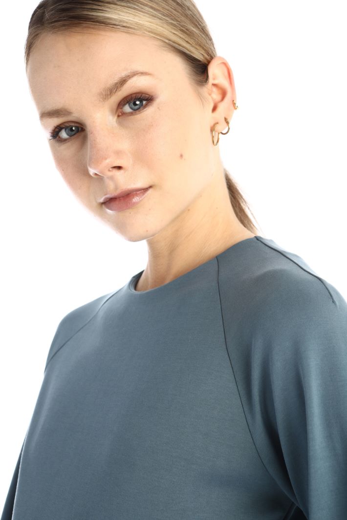Abito svasato - PETROLIO - Fashion Market - 3