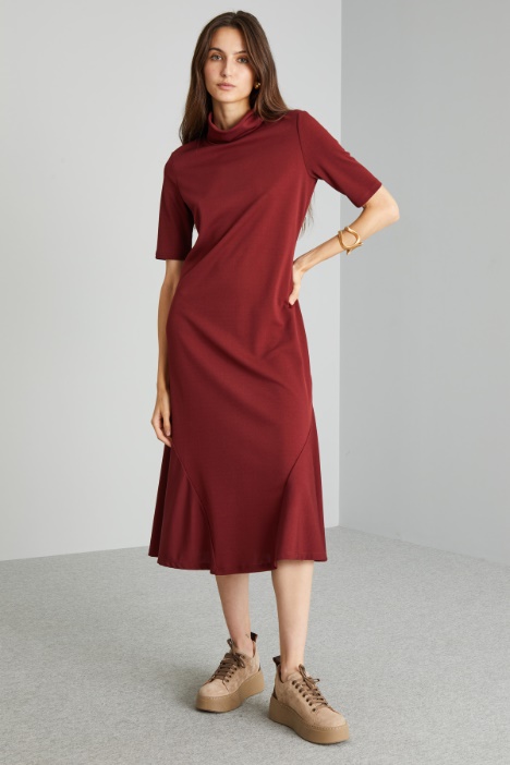 Abito svasato in jersey - Fashion Market