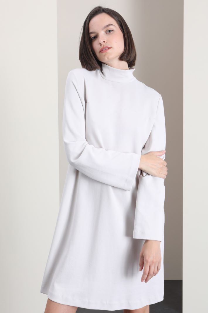Abito in jersey di cotone - GHIACCIO - Fashion Market - 2