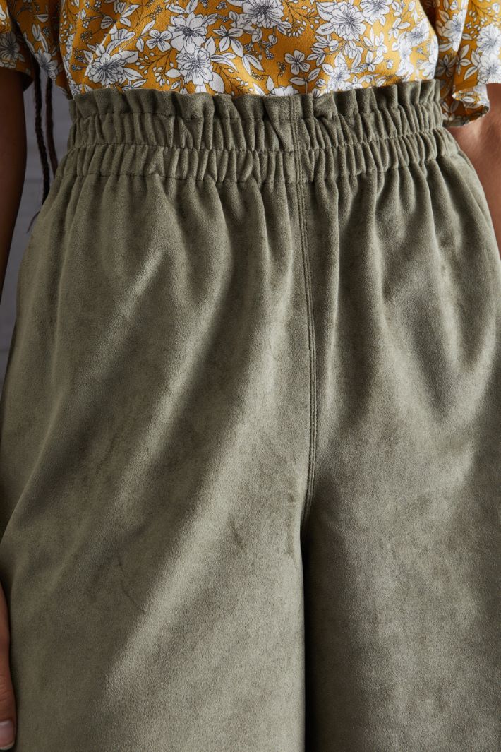 Shorts in jersey - VERDE OLIVA - Fashion Market - 3