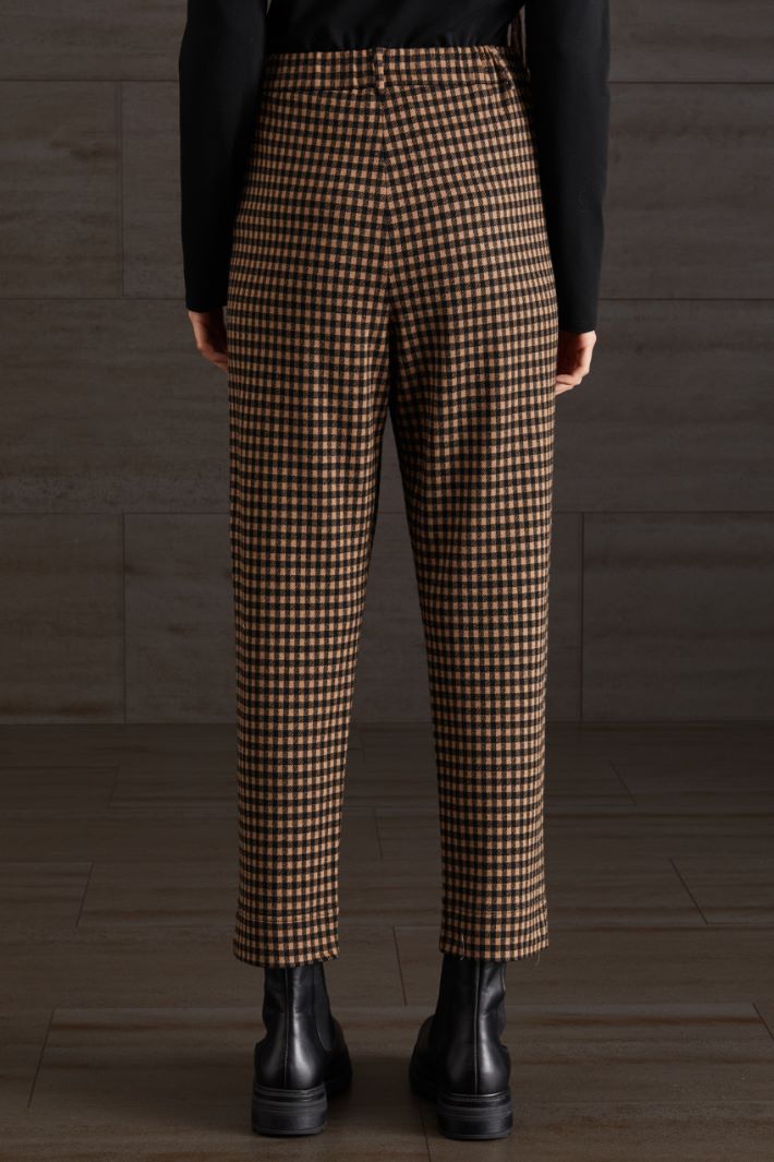 Pantaloni in jersey  - CAMMELLO NERO - Fashion Market - 4