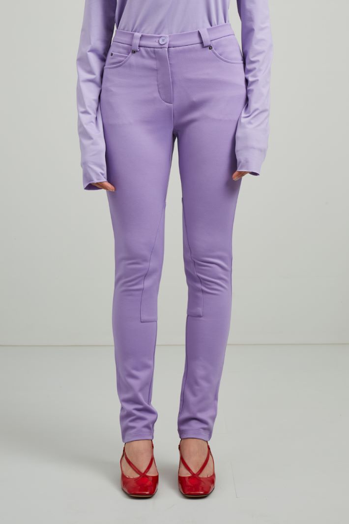 Pantaloni a sigaretta - LILLA - Fashion Market - 2