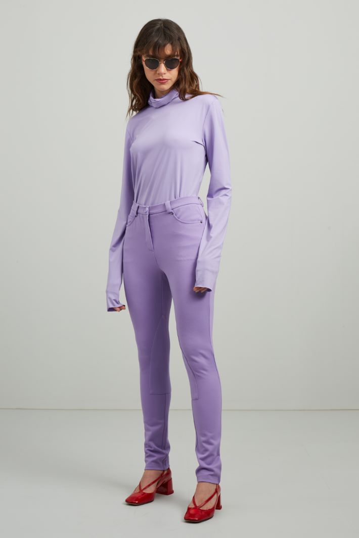 Pantaloni a sigaretta - LILLA - Fashion Market