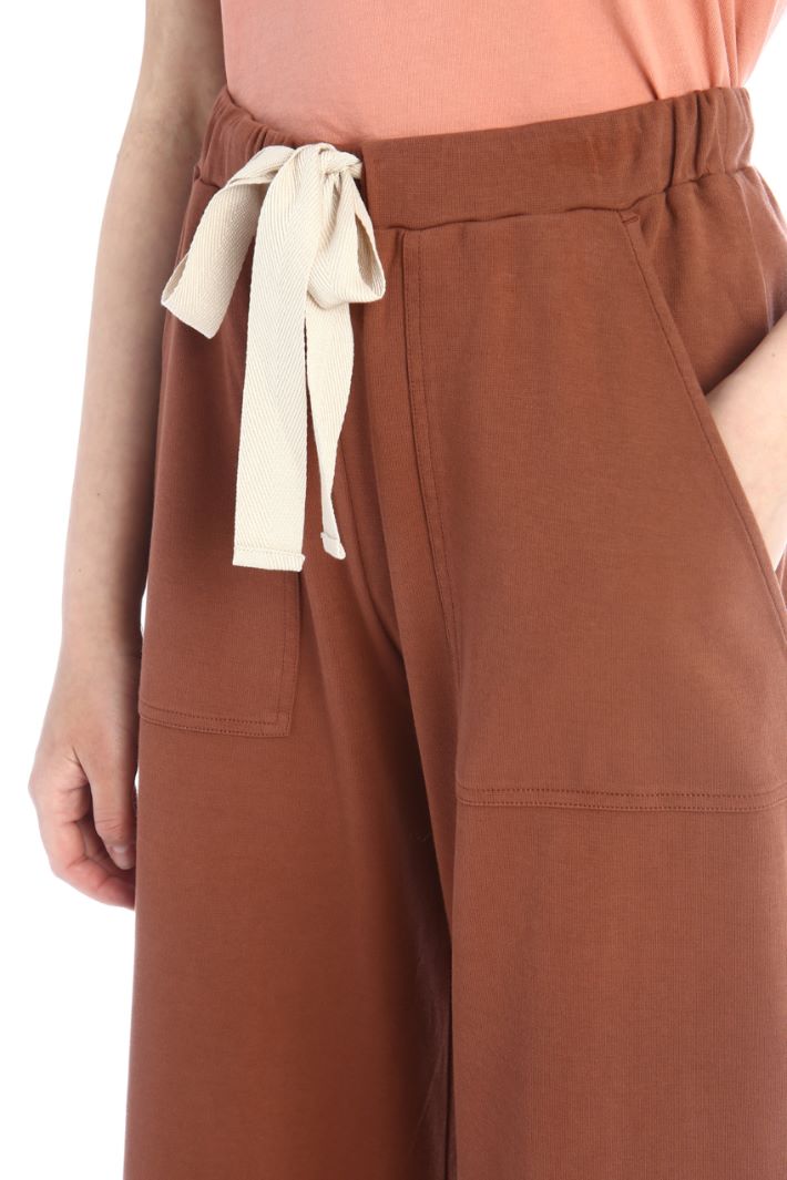 Pantaloni dalla linea ampia - RUGGINE - Fashion Market - 3