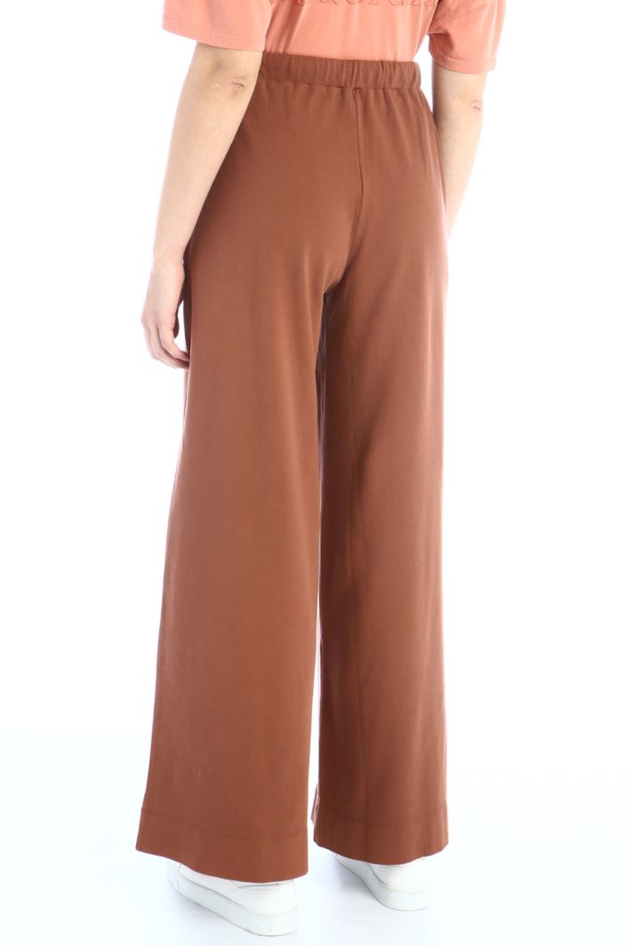 Pantaloni dalla linea ampia - RUGGINE - Fashion Market - 2