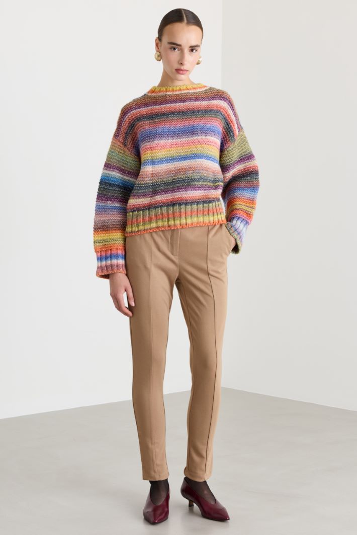 Pantaloni in jersey - CAMMELLO - Fashion Market