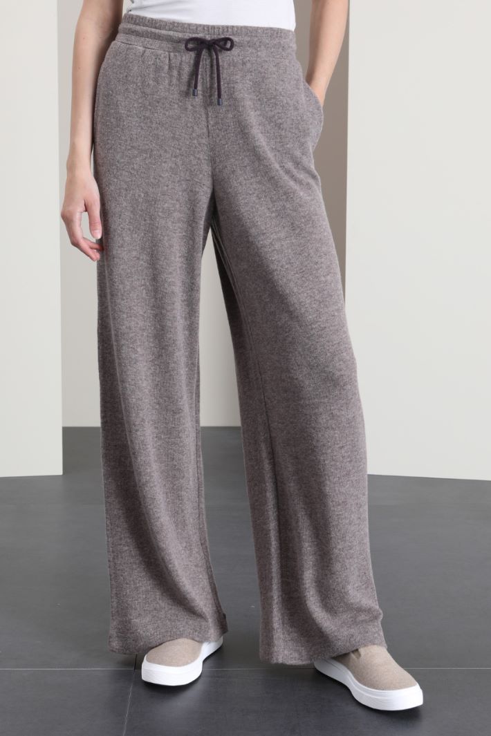 Pantaloni jogger in maglia - MALVA - Fashion Market - 4