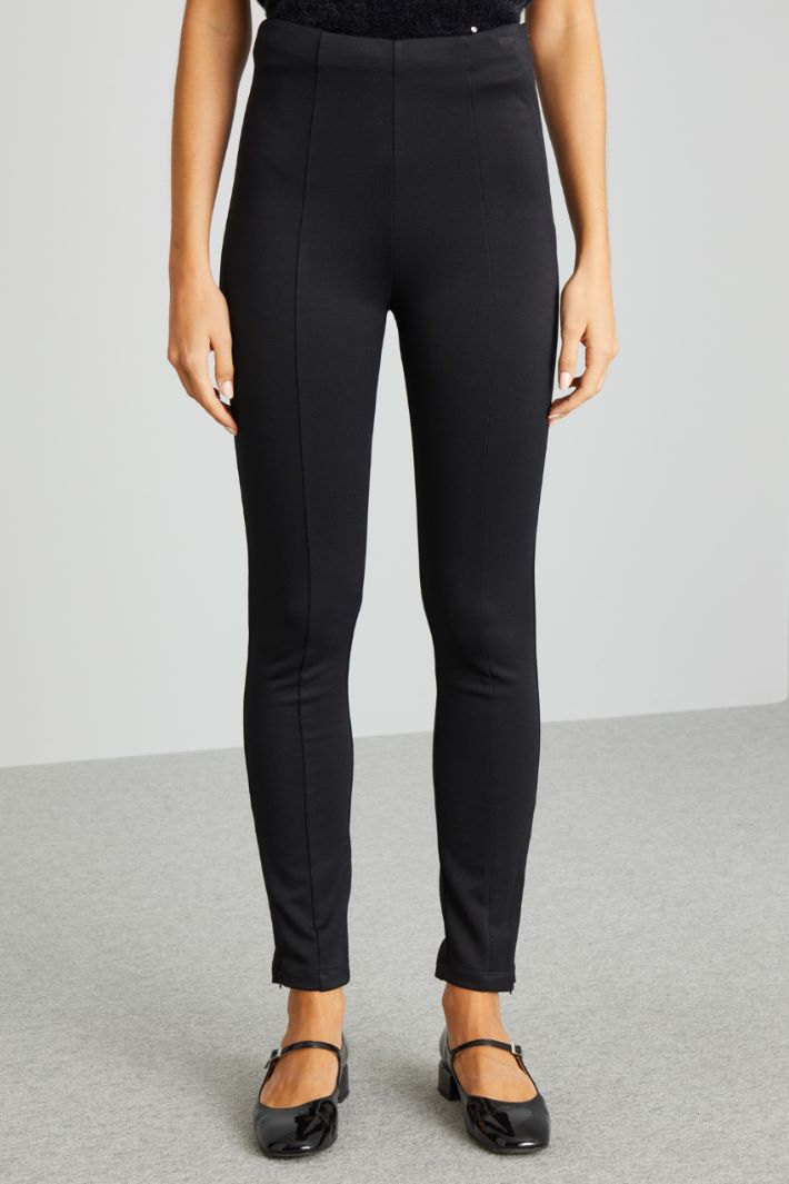 Leggings in jersey - NERO - Fashion Market - 2