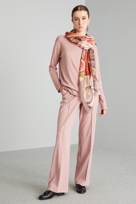 Pantaloni con elastico in vita - Fashion Market