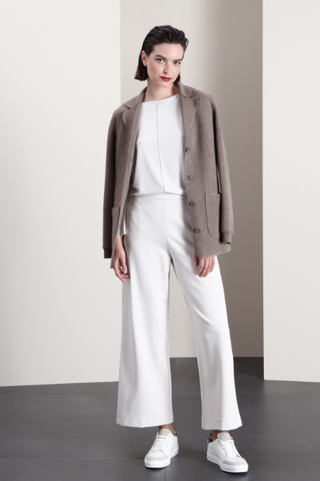 Pantaloni svasati in jersey - Fashion Market