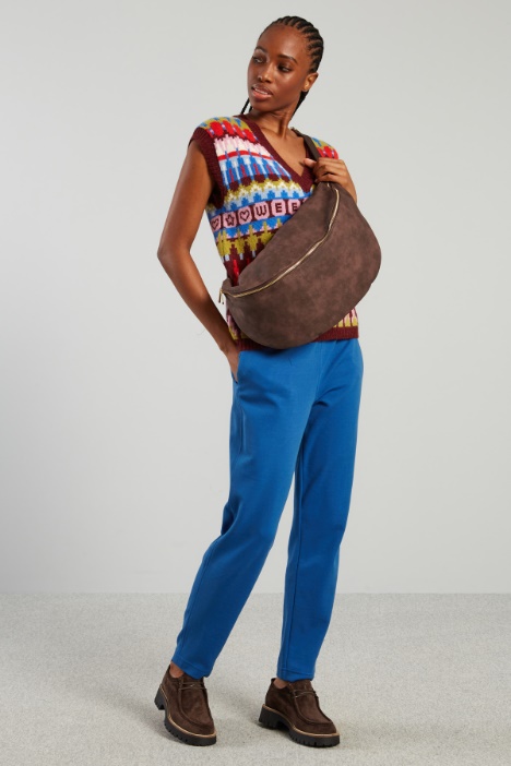 Pantaloni baggy in jersey - Fashion Market