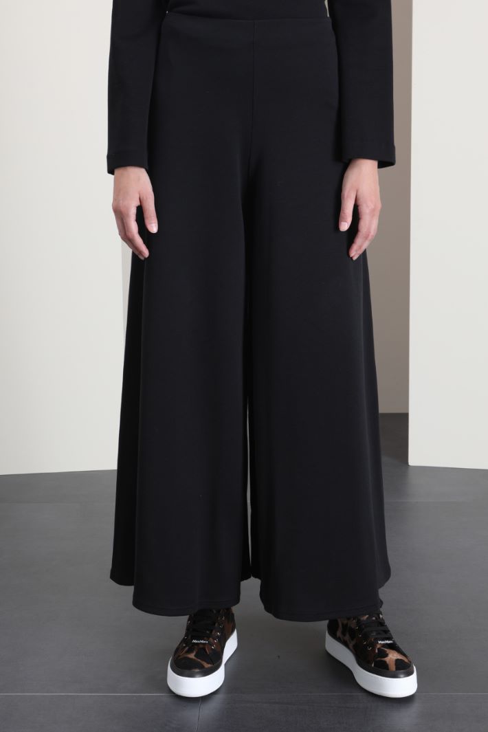 Pantaloni svasati - NERO - Fashion Market - 4