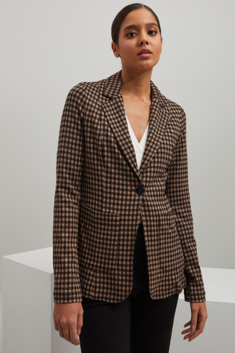 Blazer in jersey  - Fashion Market