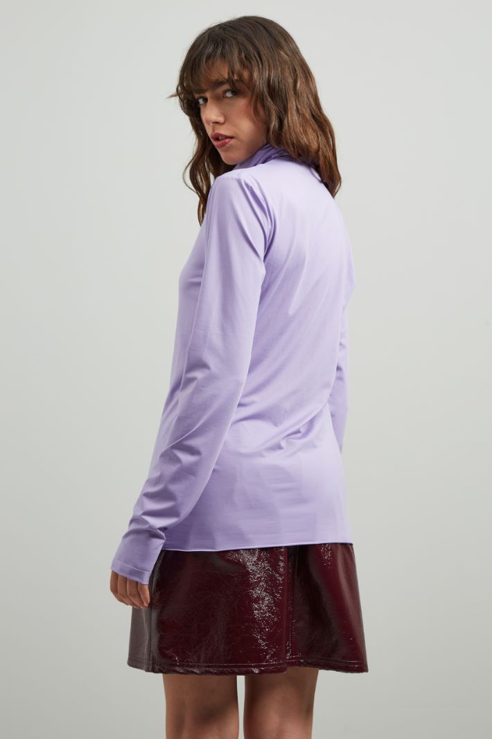 Dolcevita in jersey  - LILLA - Fashion Market - 4