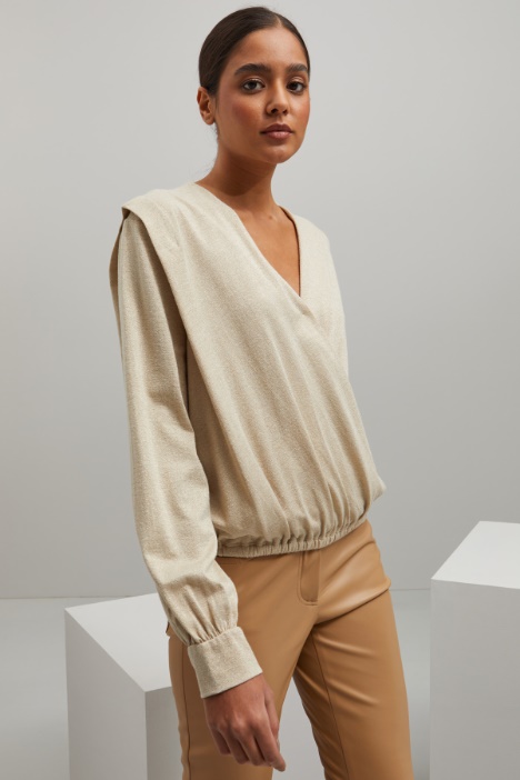 Top lamè - Fashion Market