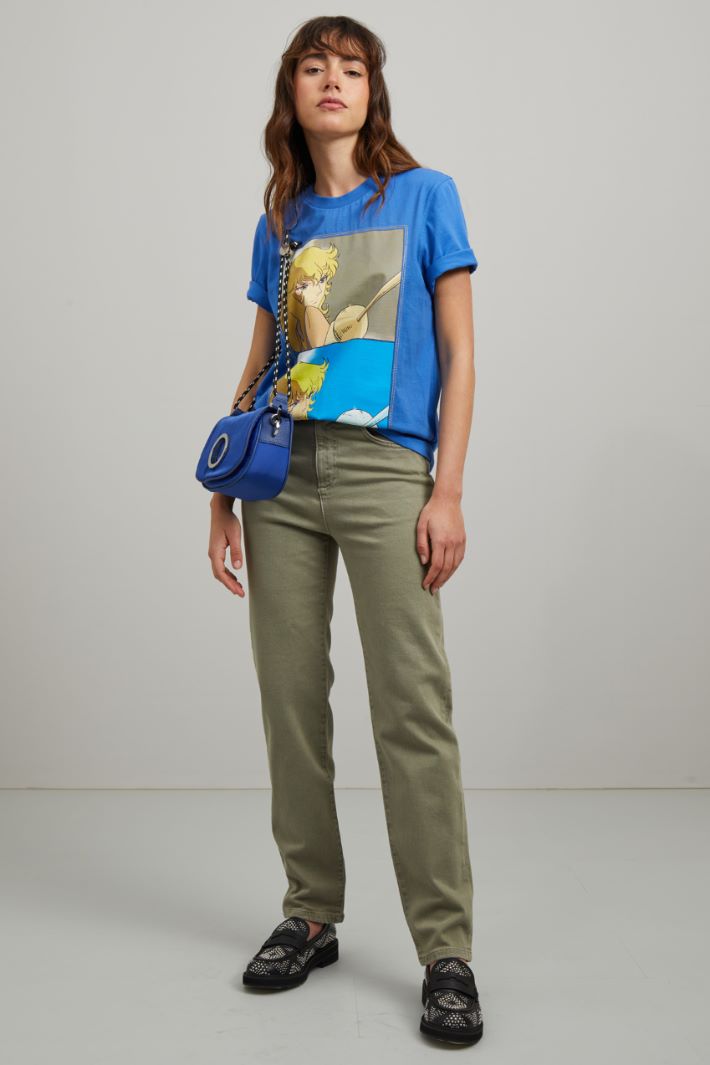 T-shirt stampata - BLUETTE - Fashion Market