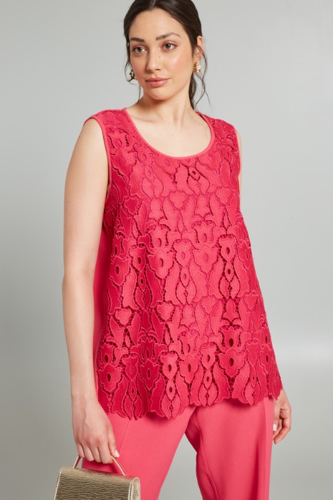 Top dettaglio in pizzo  - Fashion Market