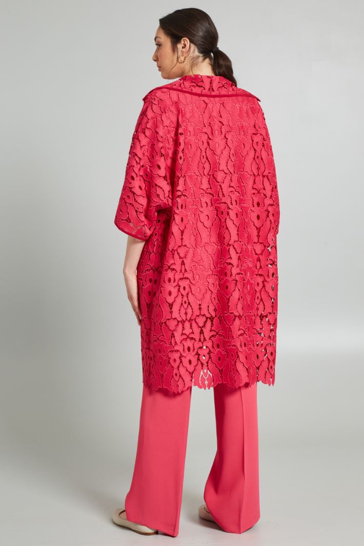 Casacca in pizzo - FUCSIA - Fashion Market - 4