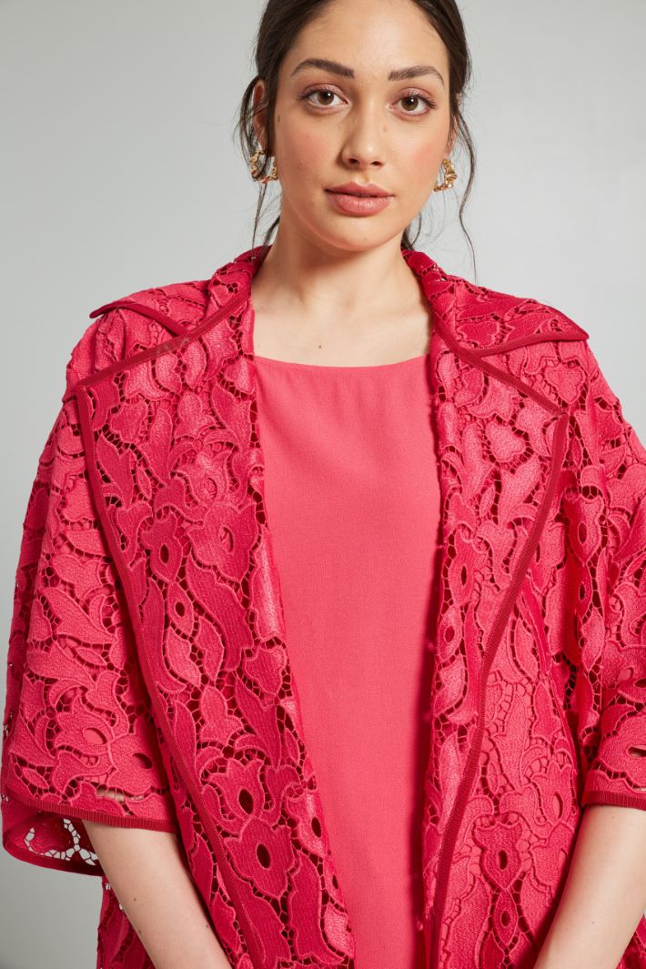 Casacca in pizzo - FUCSIA - Fashion Market - 3