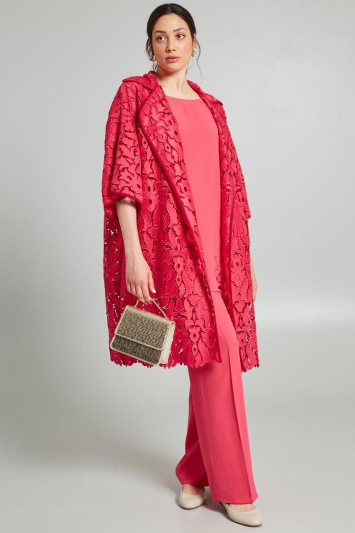 Casacca in pizzo - FUCSIA - Fashion Market