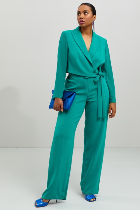 Pantaloni a palazzo in cady - Fashion Market
