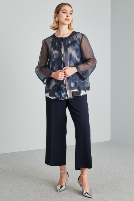 Spolverino corto in organza  - Fashion Market