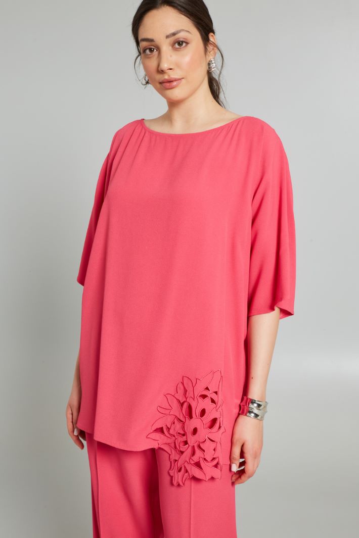 Casacca in crépe  - FUCSIA - Fashion Market - 2