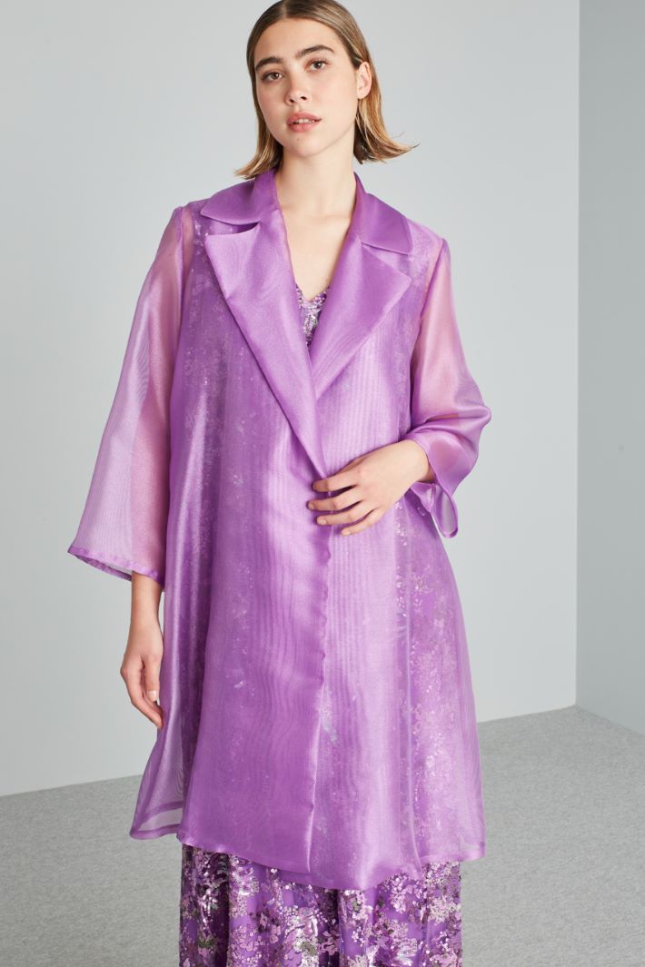 Spolverino in organza - VIOLA - Fashion Market - 2