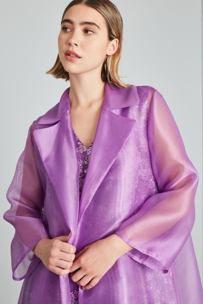 Spolverino in organza - VIOLA - Fashion Market - 3