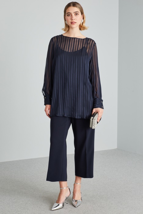 Casacca in creponne di seta - Fashion Market