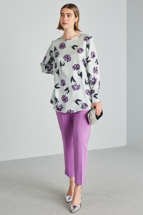 Casacca in twill di seta - Fashion Market