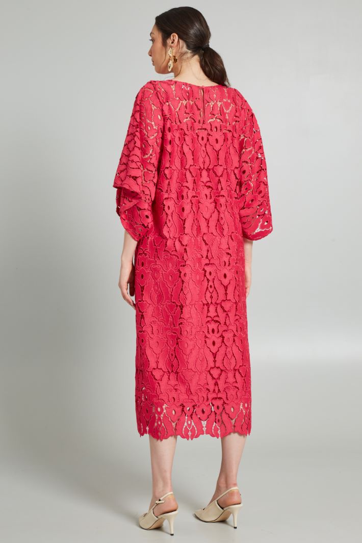 Abito in macramè - MAGENTA - Fashion Market - 4