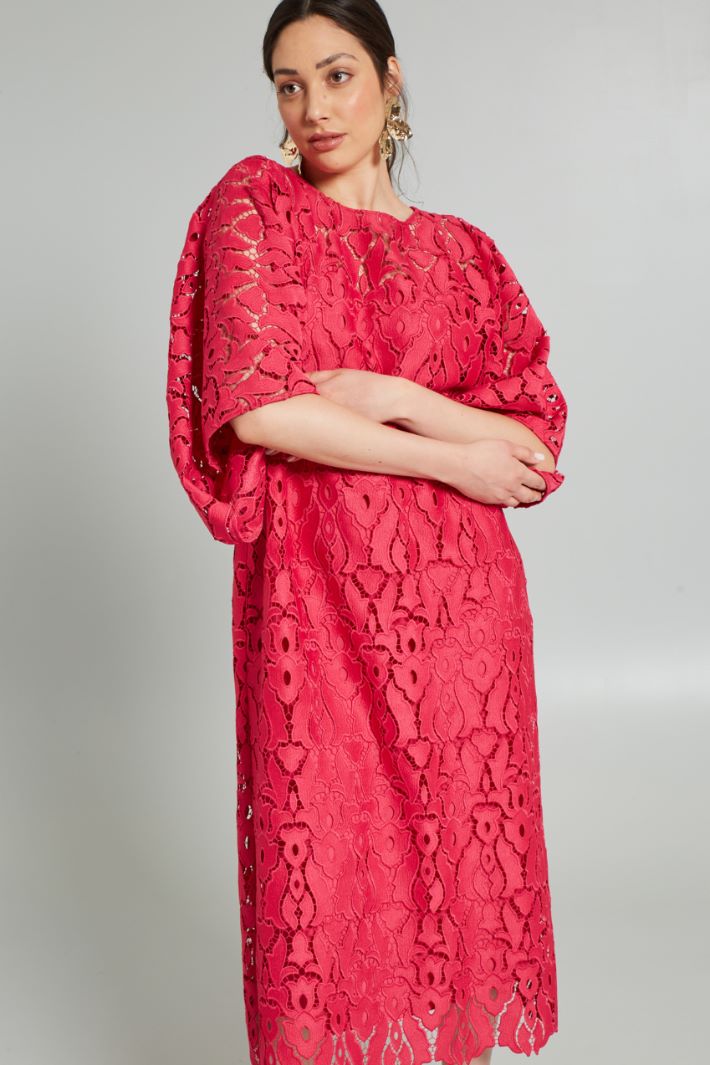 Abito in macramè - MAGENTA - Fashion Market - 2