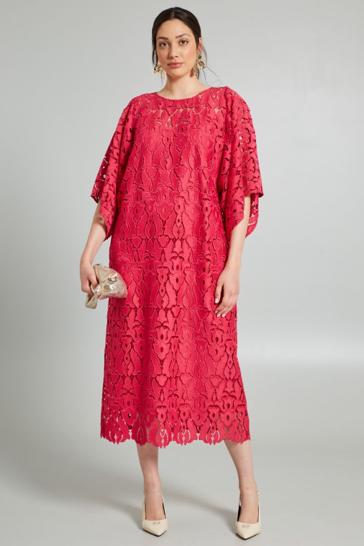 Abito in macramè - MAGENTA - Fashion Market