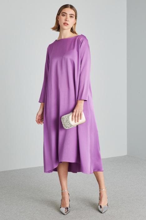 Abito lungo con nastri - Fashion Market