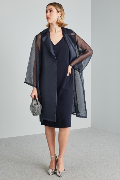 Abito tubino in cady - Fashion Market