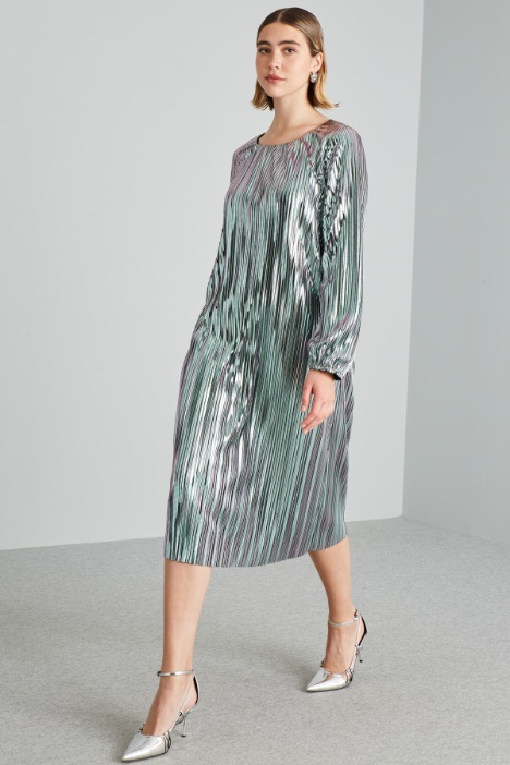 Abito con motivo laminato - Fashion Market