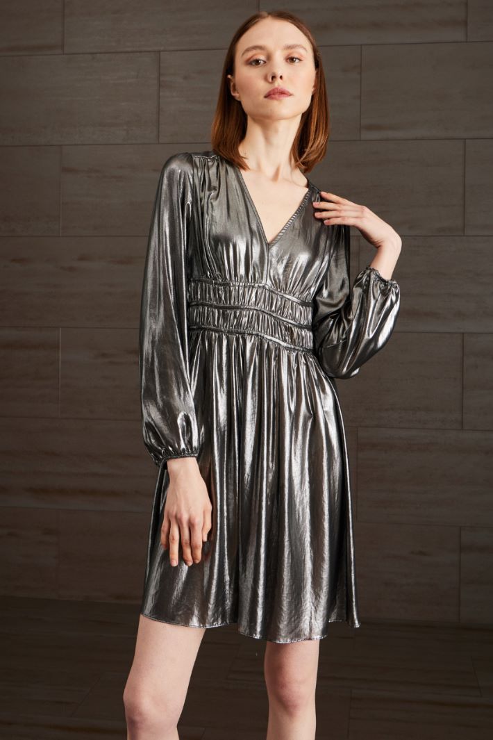 Abito in georgette  - ARGENTO - Fashion Market - 2