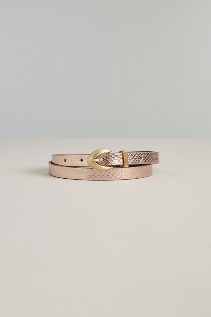 Cintura sottile - ORO - Fashion Market