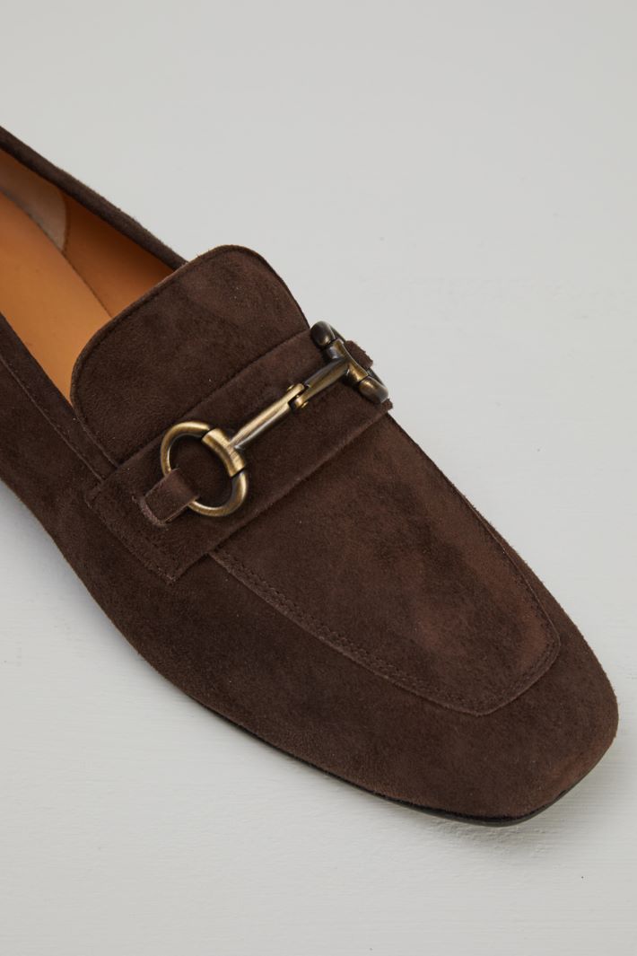 Mocassini con morsetto - MARRONE ORO - Fashion Market - 4