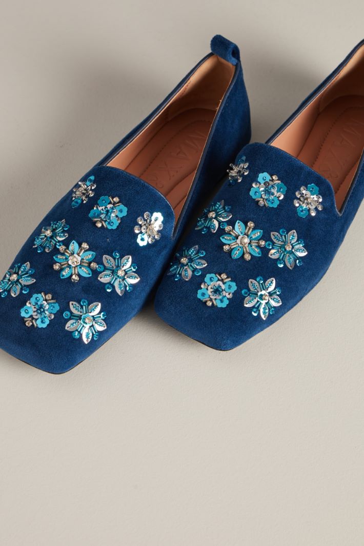 Ballerine in ciniglia - BLU - Fashion Market - 4